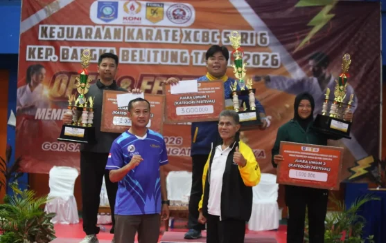 225 Karateka Ramaikan Kejuaraan Karate XCBC Series 6 Babel 2026