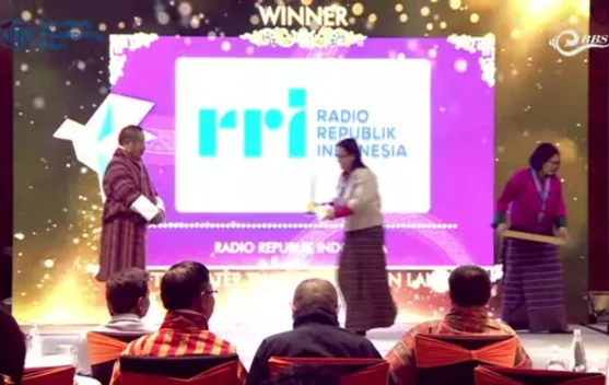 RRI Sungailiat Raih Penghargaan Internasional ABU T4P Media Awards