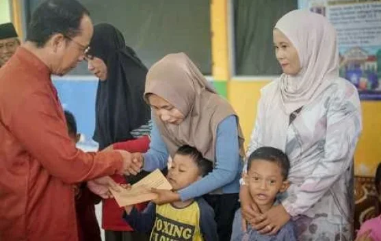 Program WAR 13 T, Pemkab Bateng Bantu Peralatan Sekolah Calon Murid PAUD
