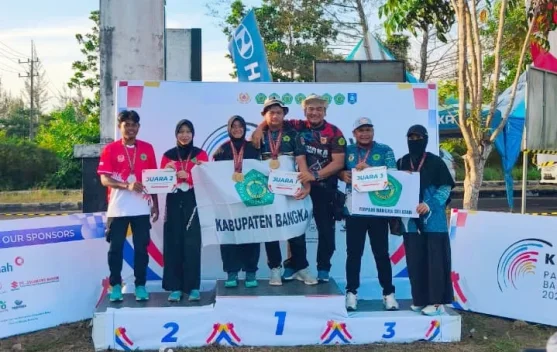 Kabupaten Bangka Raih 17 Mendali Kejurprov Panahan Babel