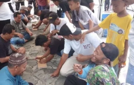 Lestarikan Mangkak Igik Karet, Permainan Tradisional Khas Bangka