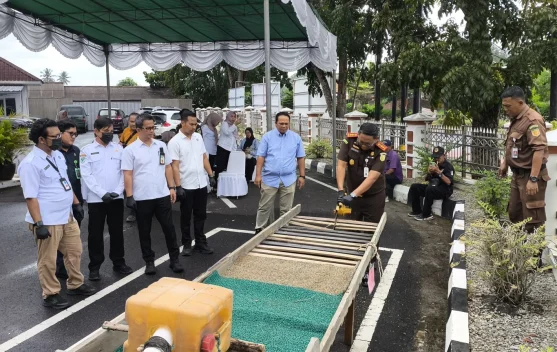 Barang Bukti Senilai Rp2 Miliar Dimusnahkan Kejari Bangka
