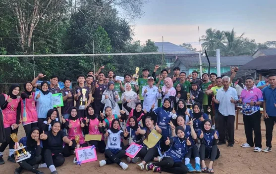 Kejuaraan Bola Voli Pemuda Cup III 2026 Simpang Teritip Berakhir