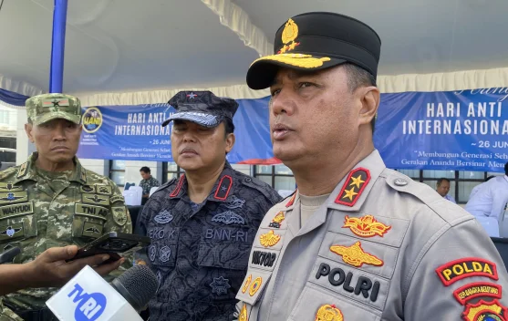 Tahanan Kasus Narkoba di Polda Babel Capai 50 Persen