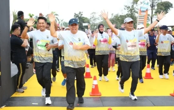 Gubernur dan Kapolda Babel Kompak Turun di 5K, Bhayangkara Babel Run 2026