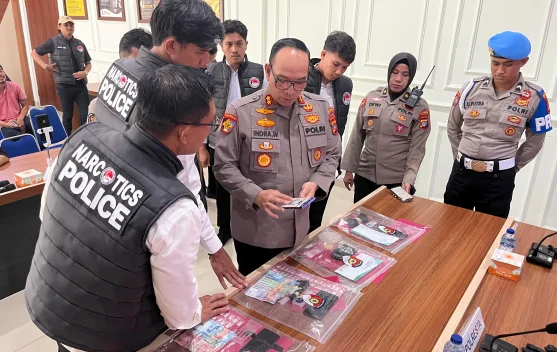 Polresta Pangkalpinang Ungkap 110 Paket Sabu Selama Juni 2026