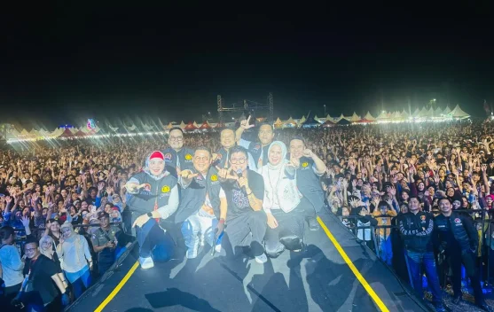 Andhika Mahesa Pukau Ribuan Penonton Toboali Holidays Fest 2026