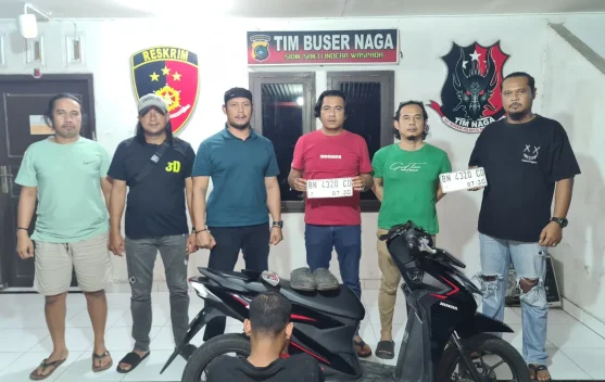 Buser Naga Tangkap Residivis Spesialis Pencurian di Pangkalpinang