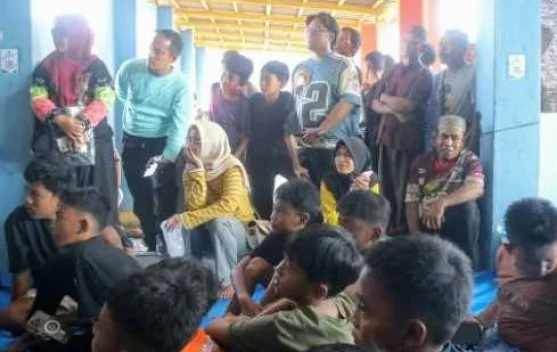 TPI Batu Beluban Jadi Arena Nobar Piala Dunia, Sekda Bateng : Sangat Seru!