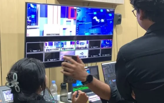 Hari Pertama PPL, Mahasiswa KPI IAIN SAS Babel Langsung Praktik di TVRI Babel