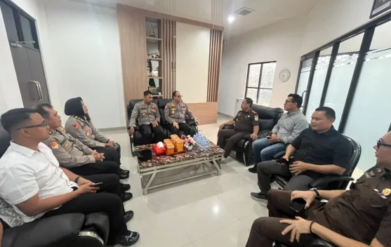 Kapolresta Pangkalpinang Perkuat Sinergitas, Kunjungi Kejari Pangkalpinang