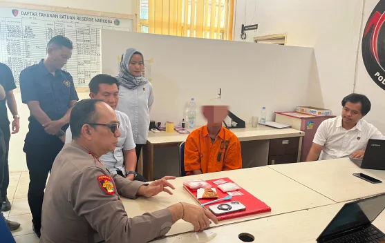 Residivis Narkoba Kembali Ditangkap, Sabu Tujuan Belinyu Disita