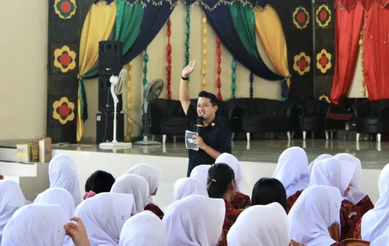 Imigrasi Tanjungpandan Sosialisasikan Bahaya TPPO kepada Pelajar di Beltim