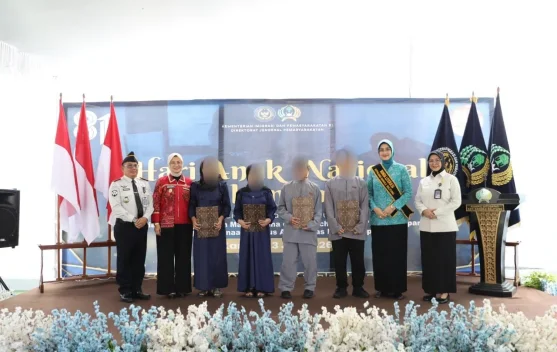 Noni Hidayat Peringati Hari Anak bersama Puluhan Anak Binaan LPKA Pangkalpinang