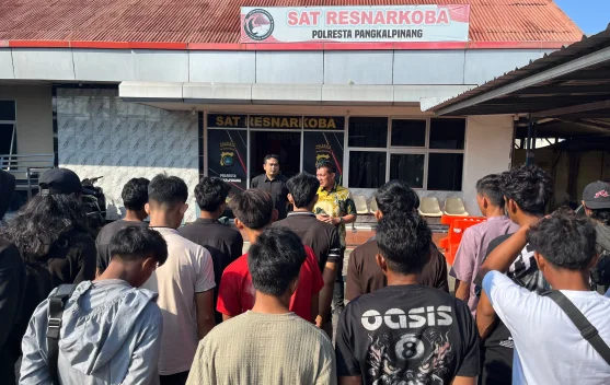 29 Penambang Positif Narkotika Diusulkan Jalani Rehabilitasi