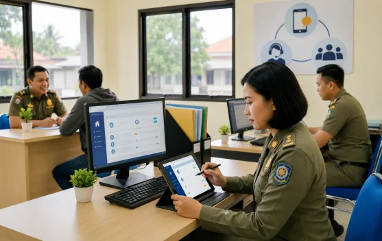 Inovasi LEPAT Satpol PP Beltim Bikin Pengaduan Masyarakat Direspons Cepat