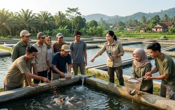 Program TOMAN: Cetak Milenial Jadi Pengusaha Budidaya Ikan