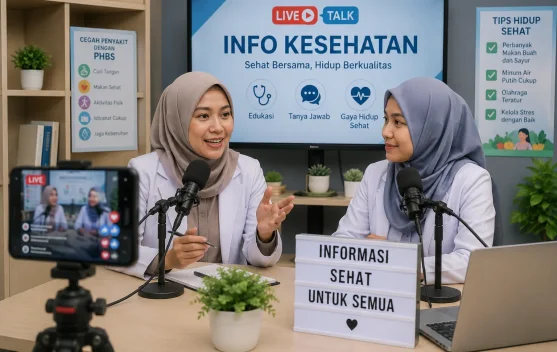 WARKOP: Siaran Kesehatan Puskesmas Kelapa Kampit yang Bisa Diajak Tanya Jawab
