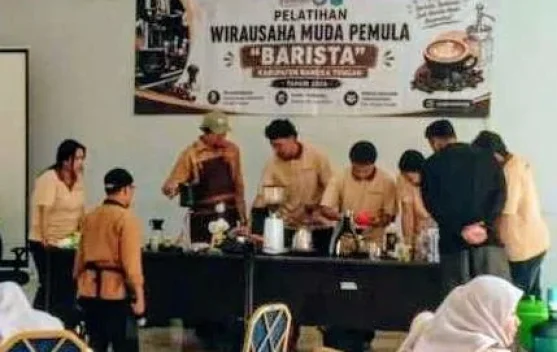 Pemkab Bangka Tengah Gelar Pelatihan Barista