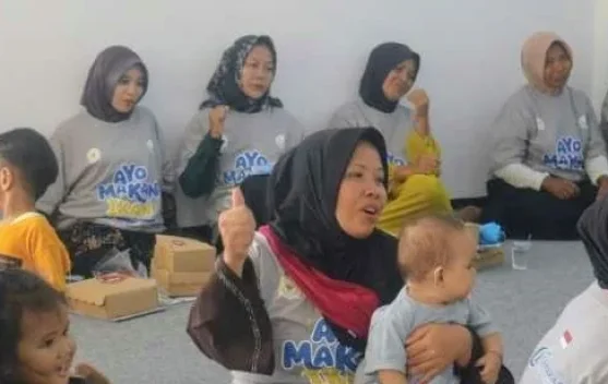 Puluhan Warga Ikuti "Gemarikan" di Desa Jelutung