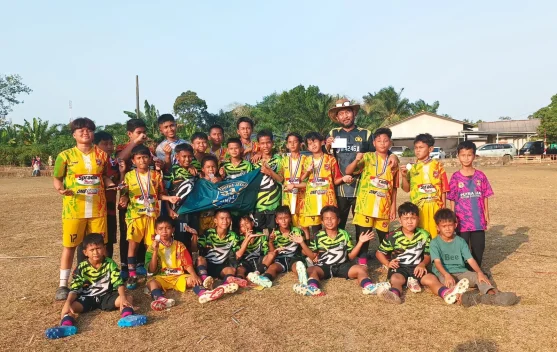 Putra Jaya FC Kodim 0413/Bangka Juara 1 dan 3 Sempan Cup U-12