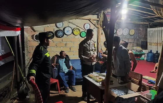 Jaga Kamtibmas, Polsek Gerunggang Sinergi dengan Lurah, RT/RW, dan Warga
