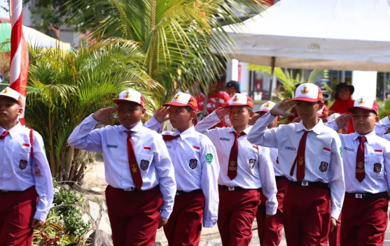 Generasi Muda Semarakkan Kemerdekaan lewat Pawai Baris-Berbaris