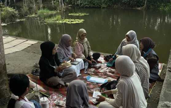 Ruang Baca Sungailiat, Hadirkan Konsep Membaca Buku Sambil Piknik