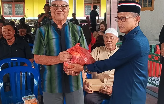 Reses di Karya Makmur, H. Mahjub : Soal Lampu Jalan Prioritas Dibereskan