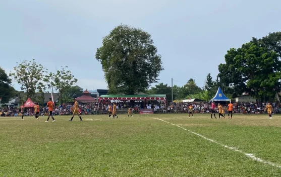 Meriahkan HUT Kota Mentok ke-292, MCS Gelar Turnamen Sepak Bola
