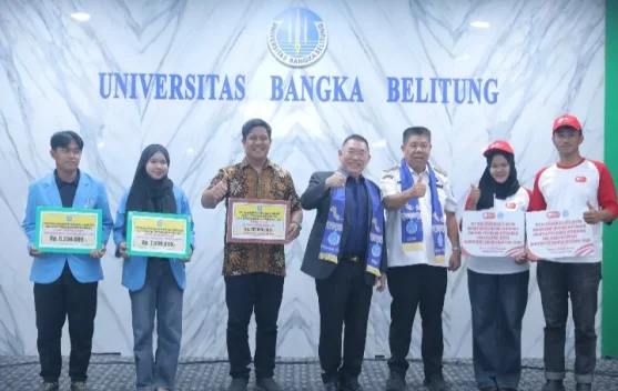 100 Mahasiswa UBB Terima Beasiswa Kelapa, UKT & Biaya Hidup Ditanggung