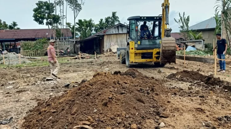 Pembangunan Gedung Koperasi Merah Putih diSungai Penuh Terus Berlanjut