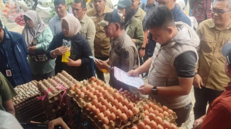 Menjelang Ramadhan,Wabup Merangin Cek Harga Kebutuhan Pokok