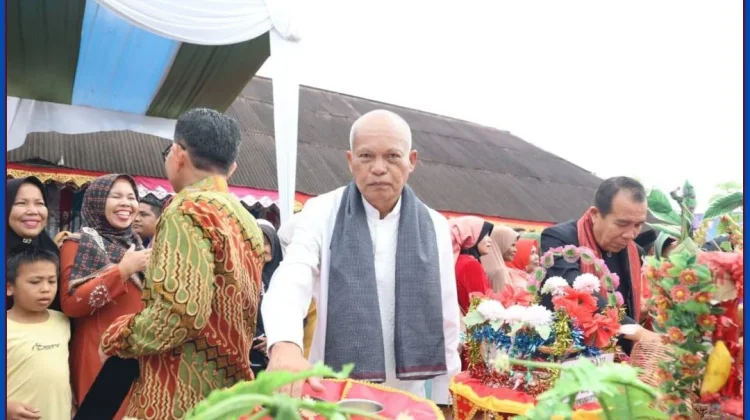 Azhar Hamzah Hadiri Tradisi Patang Balimau di Inderapura