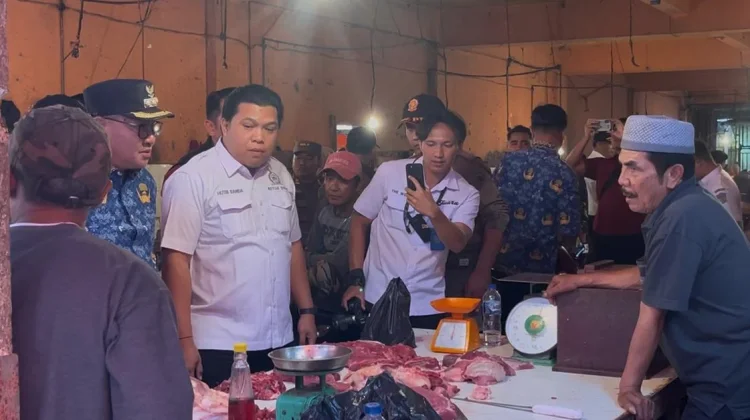 Jelang Ramadhan, Satgas Pangan Sidak Pasar Sungai Penuh
