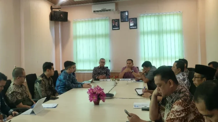 Pemkab Merangin Ikuti Entry Meeting BPK