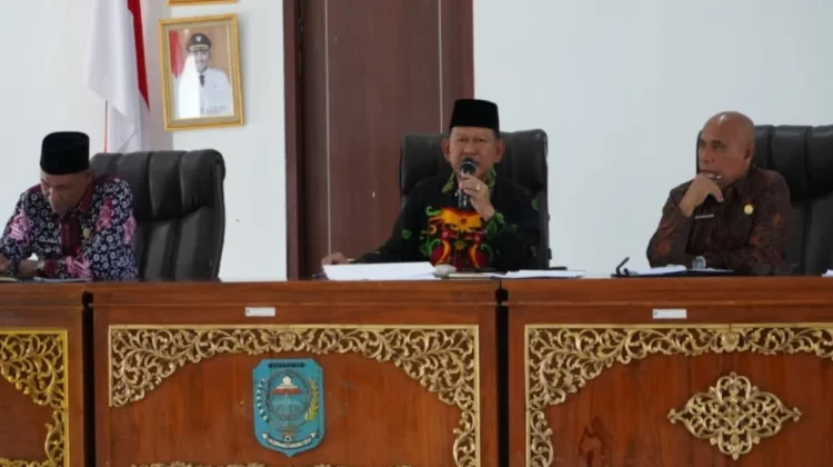 Wabup Merangin Soroti Lemahnya Sinkronisasi OPD dan Camat