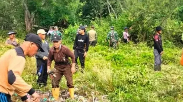 Kodim 0417/Kerinci Bersama Warga Siapkan Lahan Pembangunan KDKMP