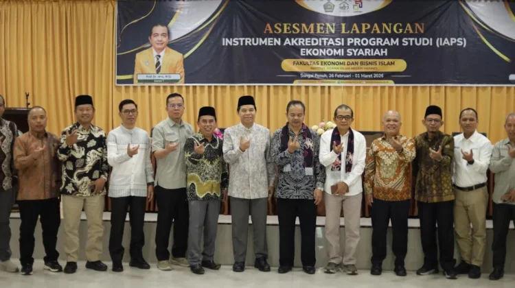 Prodi Ekonomi Syariah IAIN Kerinci Ikuti Asesmen Lapangan Akreditasi