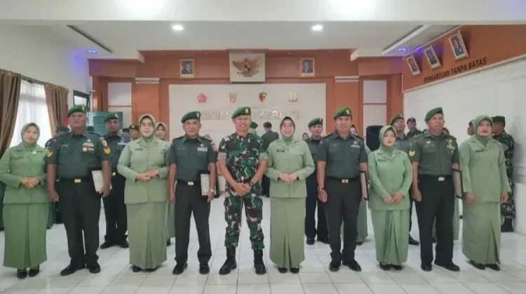Dandim 0417/Kerinci Pimpin Tradisi Masuk dan Purnawira