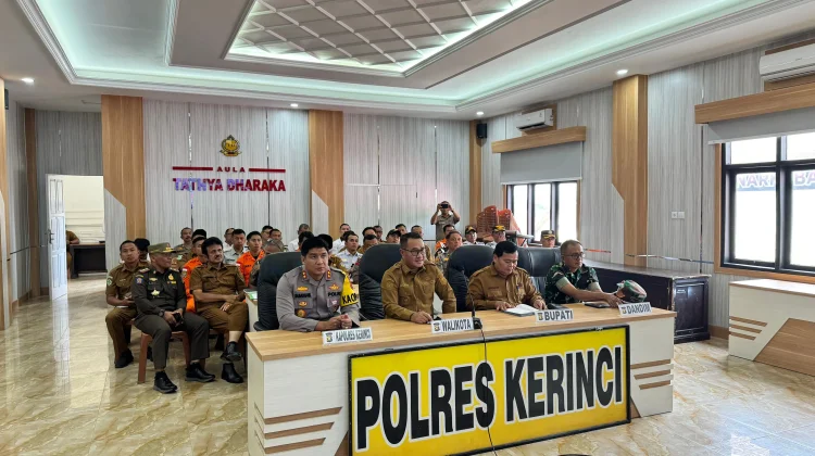 Rakor Lintas Sektoral Polres Kerinci Siapkan Operasi Ketupat2026