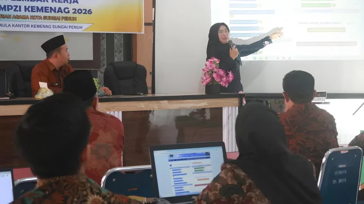 Kemenag Sungai Penuh Ikuti Pendampingan PMPZI