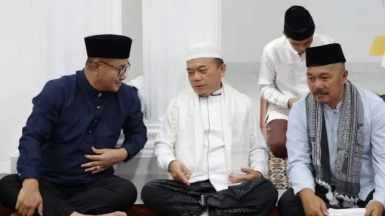 Wako Alfin dampingi Gubernur Jambi Alharis Safari Ramadhan di Masjid Al Falah