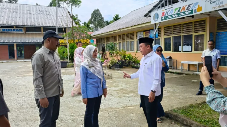 Kunjungi SMK PP 3 Kerinci, Al Haris Dorong Sekolah Berbasis Kewirausahaan Pertania