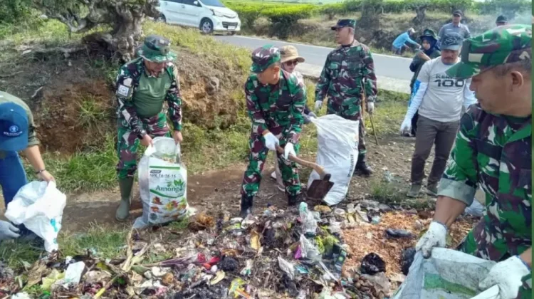Dandim 0417 Tegaskan Pentingnya Gotong Royong Jaga Lingkungan