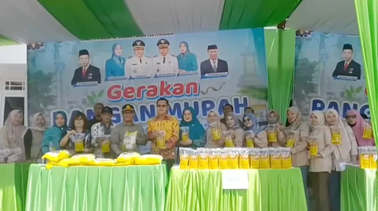 DPKPP Sungai Penuh Gelar Gerakan Pangan Murah