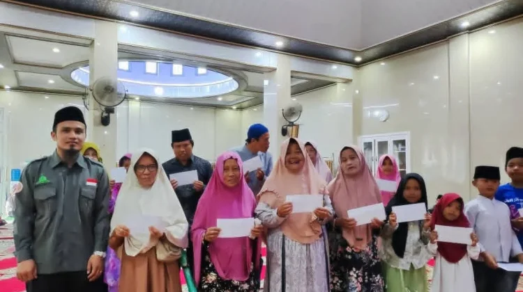 Santunan Yatim dan Dhuafa di Tanjung Pauh Sukses