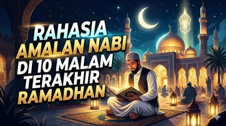 Ini Amalan Nabi Muhammad SAW di 10 Malam Terakhir Ramadhan