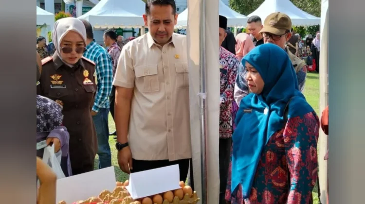 Bantu Warga di Bulan Ramadan, Pasar Murah Kejari Merangin Jual Kebutuhan Pokok