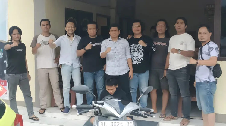 Jejak Darah di TKP, Pelaku Curanmor Kerinci Ditangkap